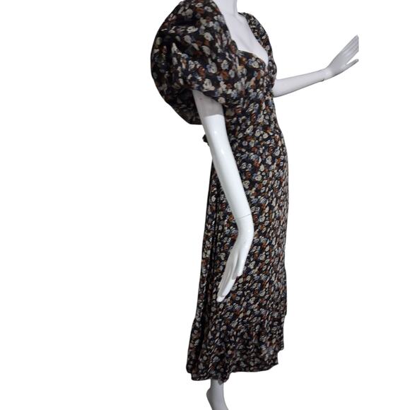 The Flourish Narket Bohemian Women's size Medium Puff Babydoll Fairycore Dress - Picture 8 of 12